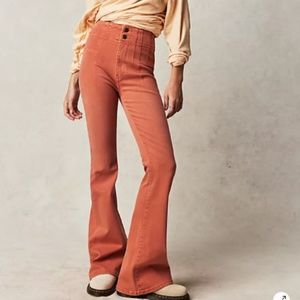 We the Free Apricot Brandy Flares Size 28